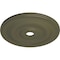 Ekena Millwork Jefferson Ceiling Medallion (Fits Canopies up to 5"), 26 1/2"OD x 3 5/8"ID x 1 1/2"P, Painted Turtle CM26JEPTF - alternate 3